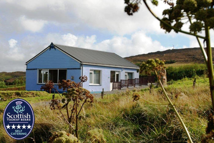 Fulmar cottage 5star luxury accomodation 5 star accommodation on the western isles